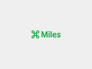 MIles logo amid them incentivizing users to consider environment friendly alternatives to traditional transportation