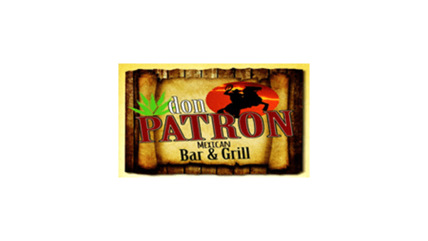 Don Patron Mexican Bar and Grill text logo.