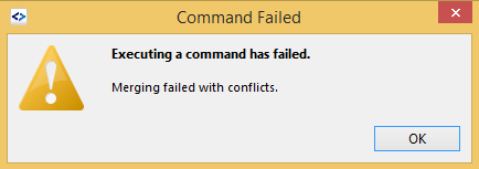 SG merge conflict message