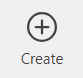 The 'Create' button on the left hand side of the Microsoft Fabric Data Science home page