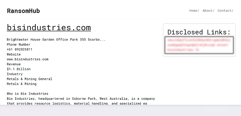 Exclusive: Mining equipment supplier Bis Industries investigating ransomware claims