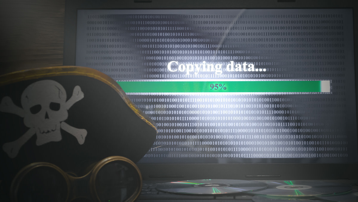 piracy illegal data copying cd x5t7ej